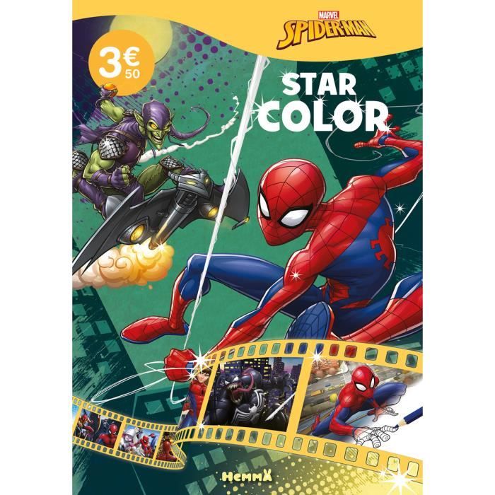 Livre de coloriage - Hemma - Marvel Spider-Man - Dès 4 ans - Mixte - 3,50 €