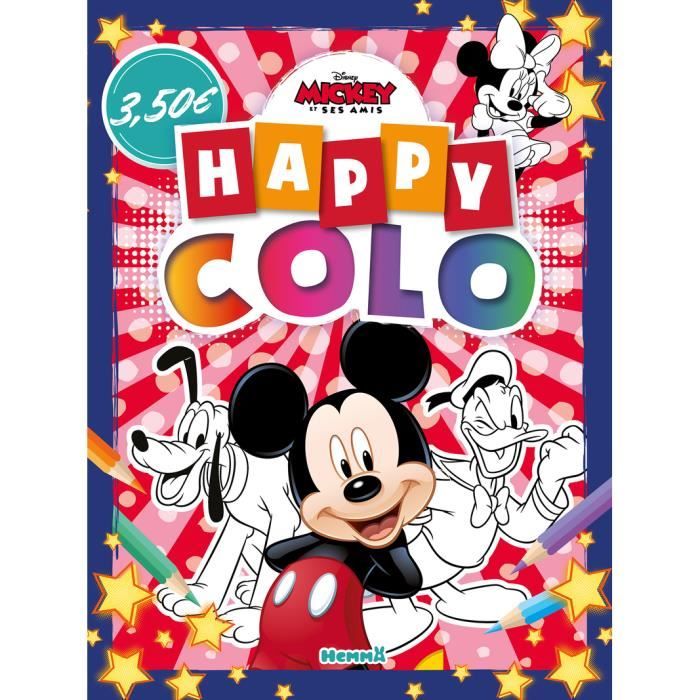 Livre de coloriage - Hemma - Disney Mickey et ses amis - 32 pages - Dès 5 ans - Mixte