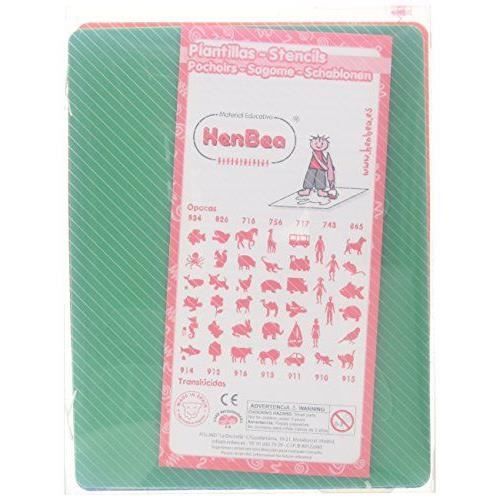 HenBea - Pochoirs - Animaux de la ferme - 6 Pièces - 716