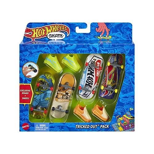 Coffret Fingerskate Tony Hawk avec Fingerboard Exclusif - Hot Wheels