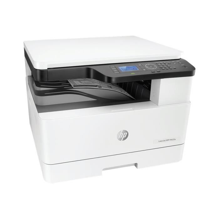 HP LaserJet MFP M433a Imprimante multifonctions Noir et blanc laser A3-Ledger (297 x 432 mm) (original) A3-Ledger (support)…