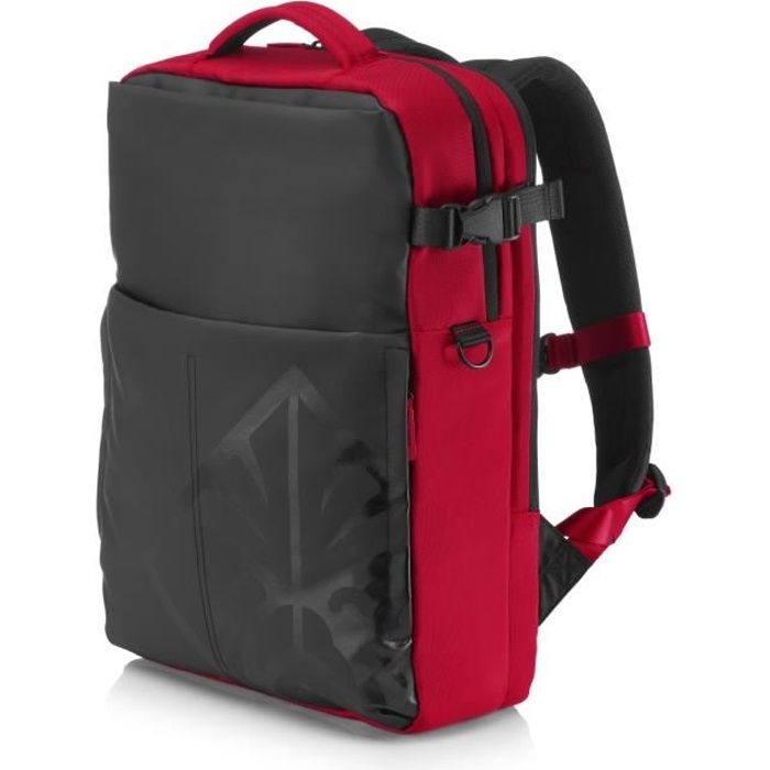HP - HP 17.3 OMEN Red BackPack