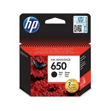 Cartouche d'Encre Noire Authentique HP 650 - HP Deskjet Ink Advantage 2515 - 360 pages - Noir