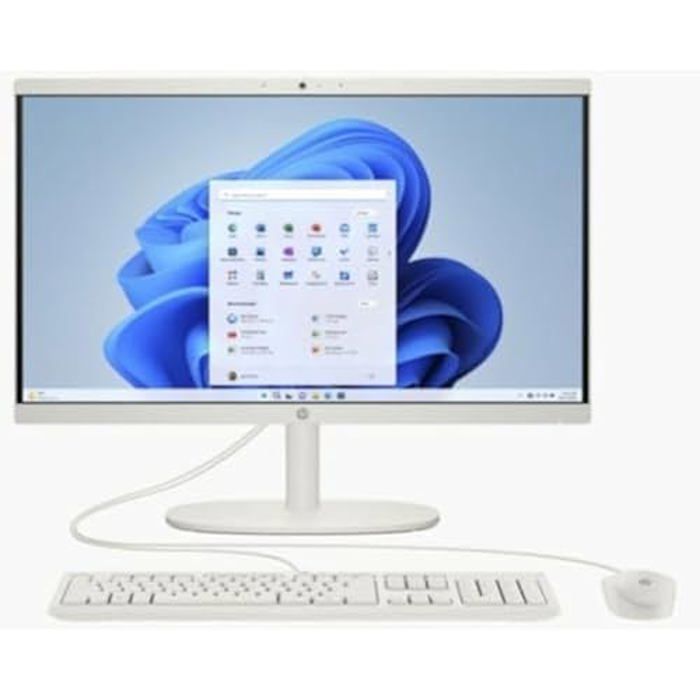 PC Tout-en-un - HP - 22-dg0004ns - 21,5" - Intel N100 - 8 Go RAM - 256 Go SSD - QWERTY espagnol