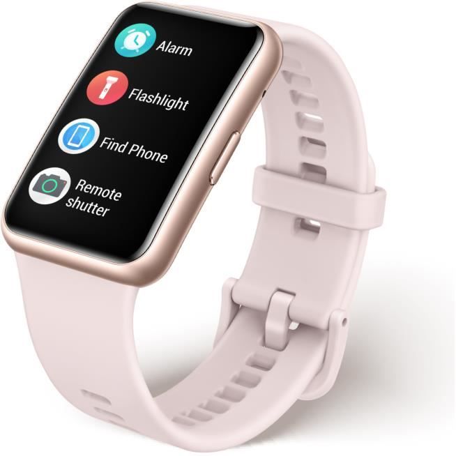 HUAWEI WATCH FIT n Sakura Pink Pink Silicone Strap