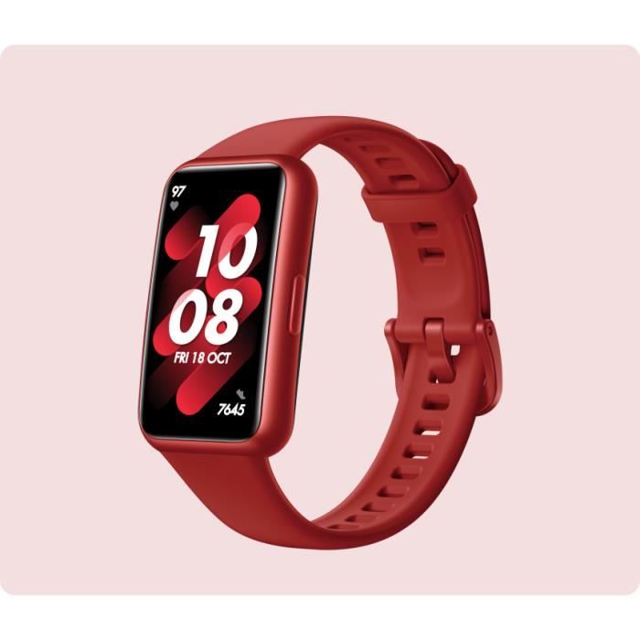 HUAWEI Band 7 Flame Red Flame Red Silicone Strap
