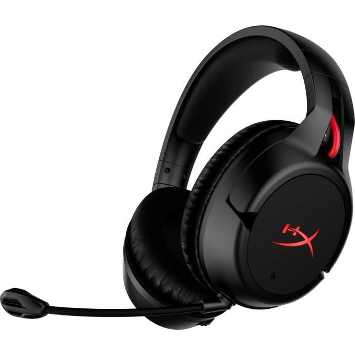 Casque gaming sans fil HyperX Cloud Flight - Noir et rouge