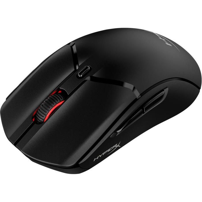 HyperX Pulsefire Haste 2 Wireless (Noir) - Souris sans fil pour gamer - droitier - capteur optique de 26 000 DPI - 6 boutons - rétro