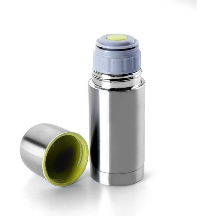 Bouteille isotherme - THERMOS - MINI 150 ML - Inox 18/10 - Double paroi - Conservation 24H