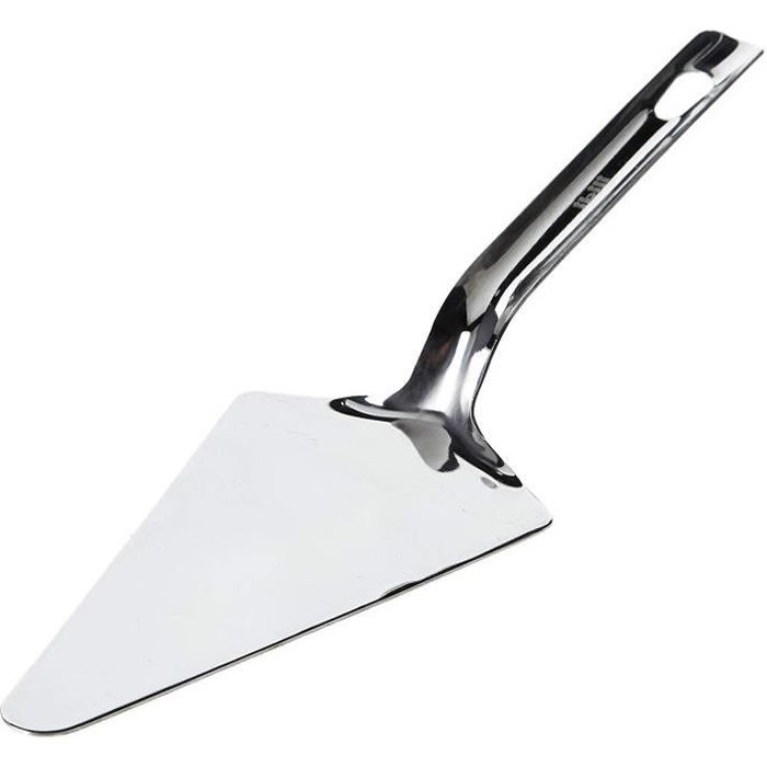 PELLE A TARTE INOX - INOX DE QUALITE SUPERIEURE - DIMENSIONS 25 CM - PASSE AU LAVE-VAISSELLE