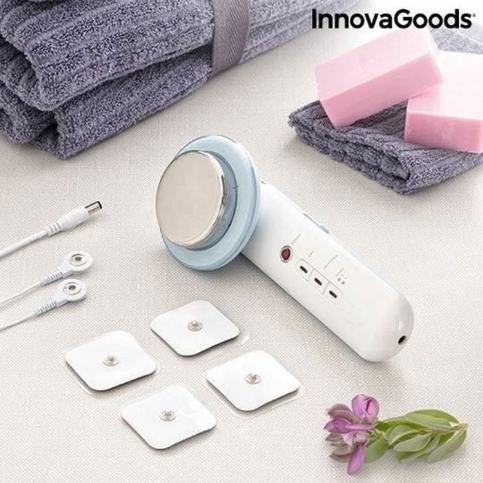 Masseur Anti-cellulite à Cavitation par Ultrasons avec Infrarouge et Électrostimulation 3 en 1 CellyMax InnovaGoods