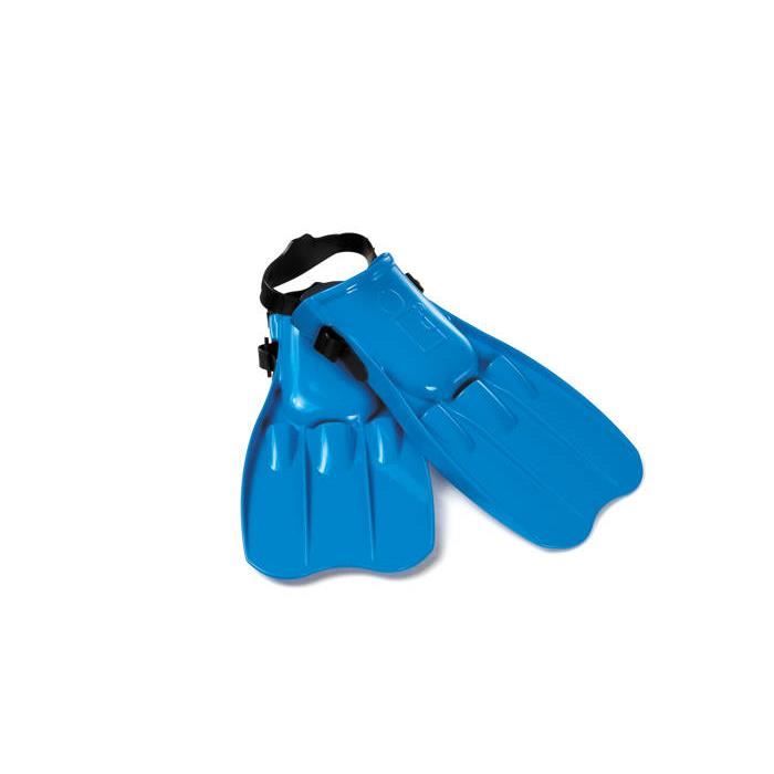 Palmes de natation - INTEX - Taille L - Adulte - Mixte - Confortables et faciles à enfiler