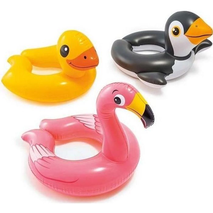 Bouée Intex Animaux - INTEX - Pour enfants de 3 ans et plus - Personnage assorti envoyé aléatoirement