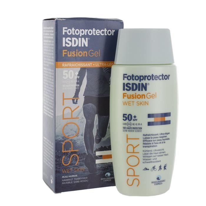 fusion gel 100ml fotoprotector wet skin isdin ISDIN