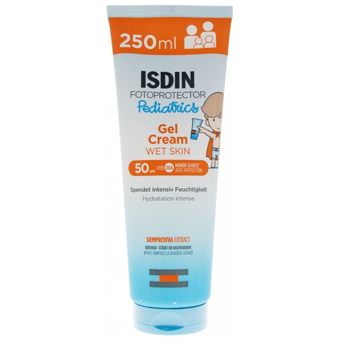 81778 Isdin Fotoprotector Gel Crème Tube Crème Solaire Corps Pour Enfants Spf50 250 ml