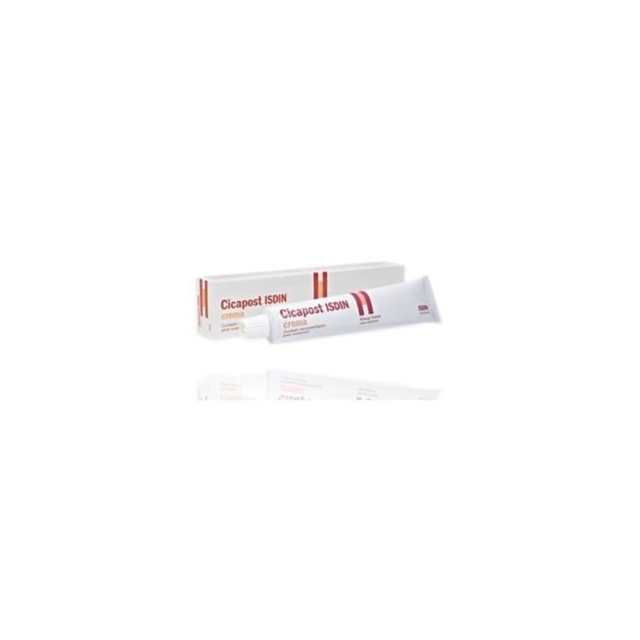 Crème réparatrice - Isdin - Cicapost - 50 ml - Sans parabène - Pour tous types de peau