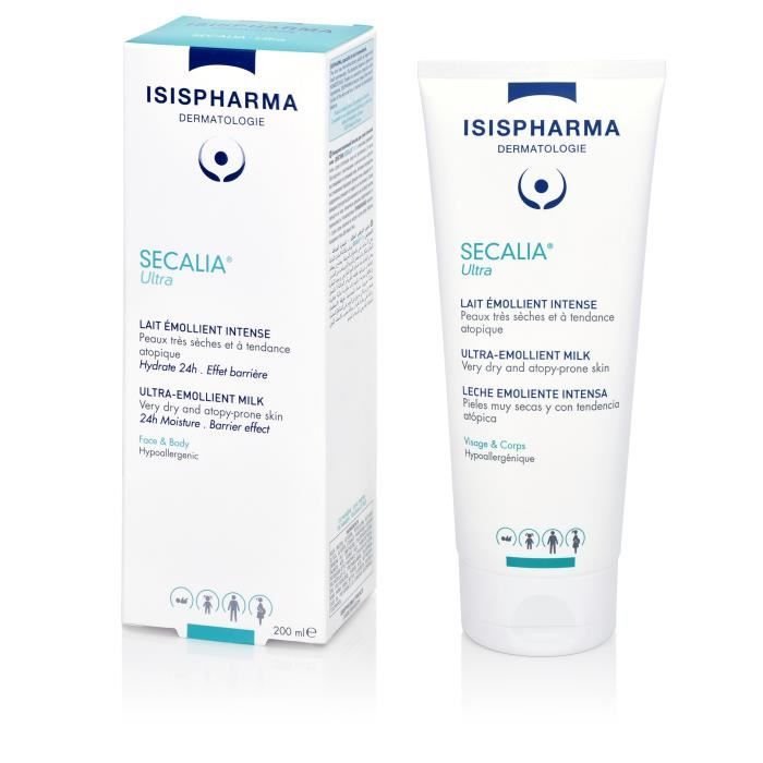 Isispharma Secalia Ultra Lait Emollient Intense 200ml