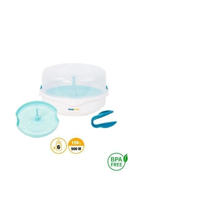 IWABABY STERILISATEUR BIBERON BBS01 Blanc