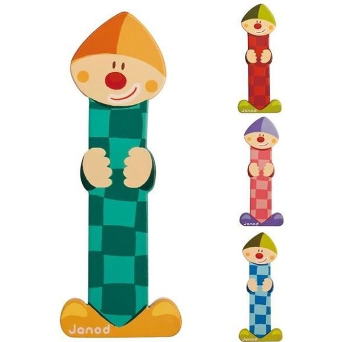 JANOD Lettre décorative Clown I en bois