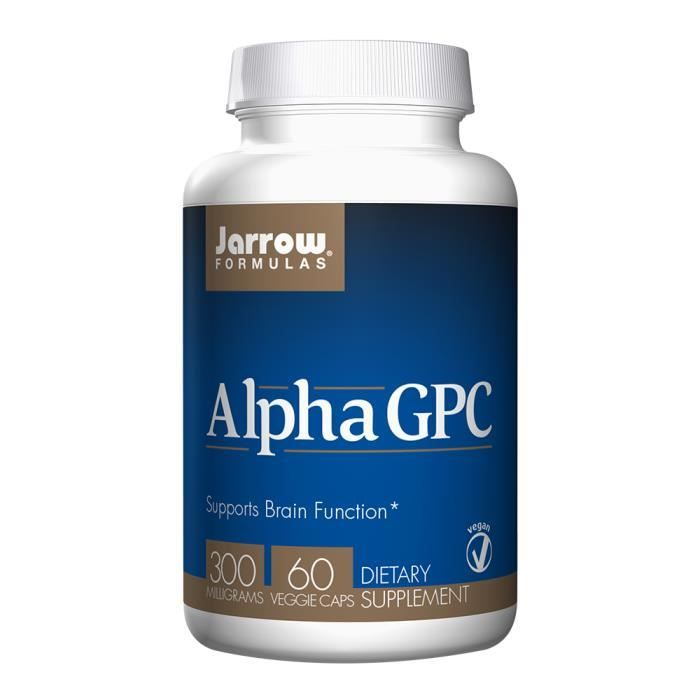 Alpha GPC - Non spécifié - 300 mg - 60 gélules végétales - Adulte - Mixte