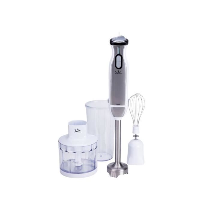 Mixeur à main JATA BT199 - 1000W - Blanc Gris - 2 réglages de vitesse