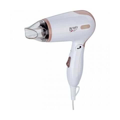 Sèche-cheveux - JATA - SC47B - 1200W - Pliable - Blanc