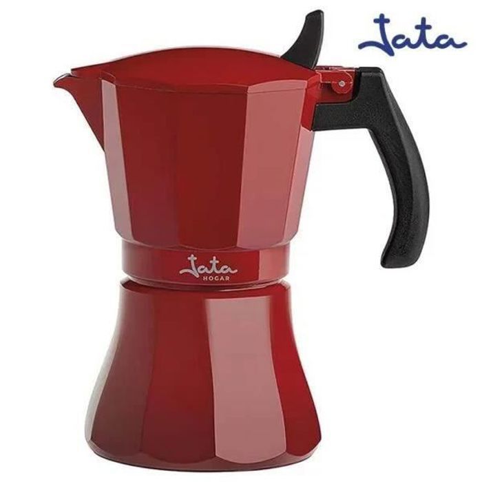 CAFETIÈRE ITALIENNE JATA   INDUCTION VULCANO 6 TASSES, HCAF2006