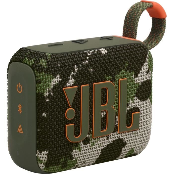 Enceinte Bluetooth ultra-portable - JBL - GO 4 - Bluetooth 5.3 - Squad