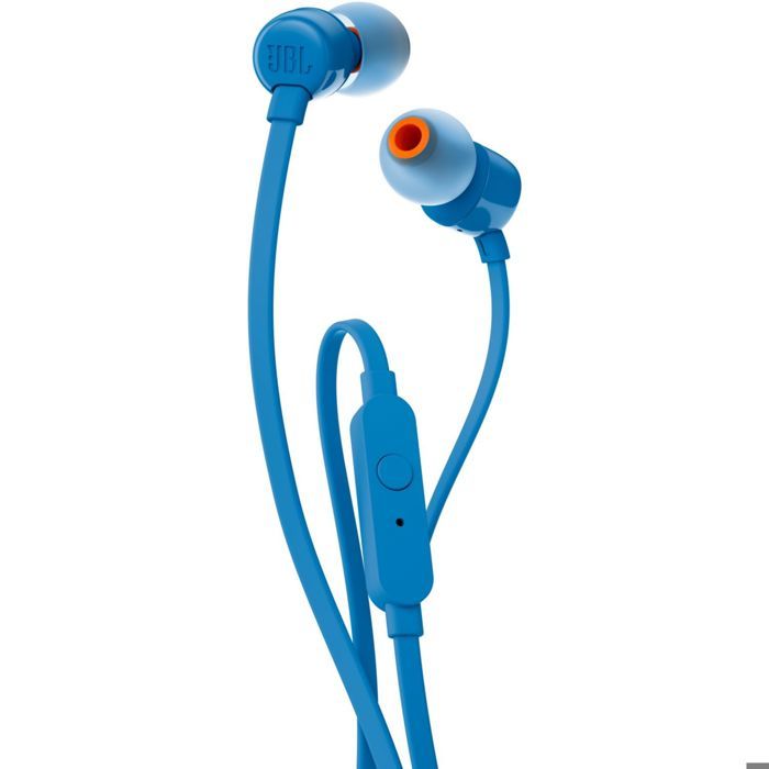 JBL T110 Ecouteurs intra-auriculaire filaire - Bleu