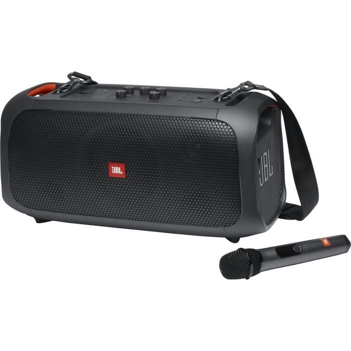 JBL PARTYBOX ON THE GO Enceinte portable Bluetooth de soirée avec effets lumineux et micro sans fil