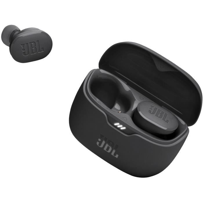 Ecouteurs sans fil à réduction de bruit JBL Tune Buds noir,