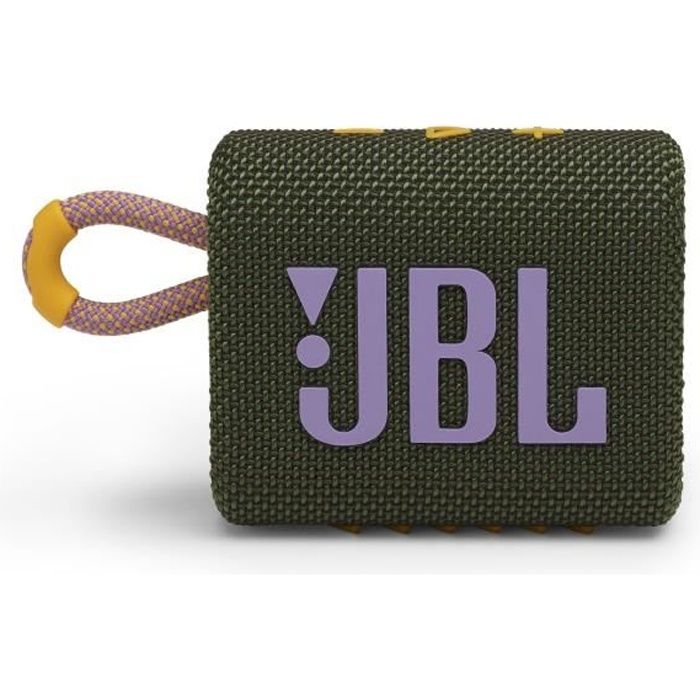 JBL GO 3 Verte Enceinte étanche portable - Vert