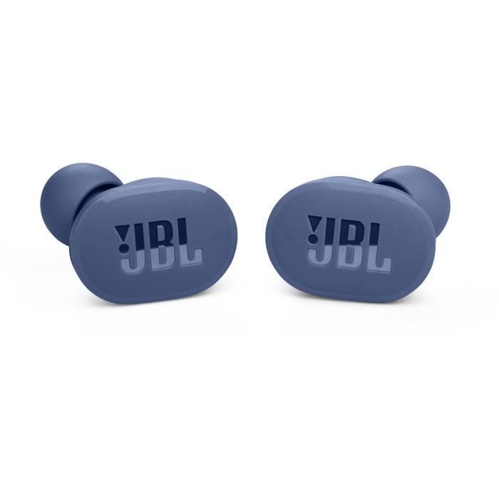 JBL Tune 130NC TWS - Ecouteurs sans fil à Réduction de bruit - 4 micros - Son Pure Bass JBL - Application JBL Headphones - Bleu
