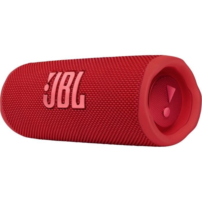 JBL Flip 6 Enceinte sans fil - 12H d'autonomie - IP67 résistant à l'eau et poussière - Rouge