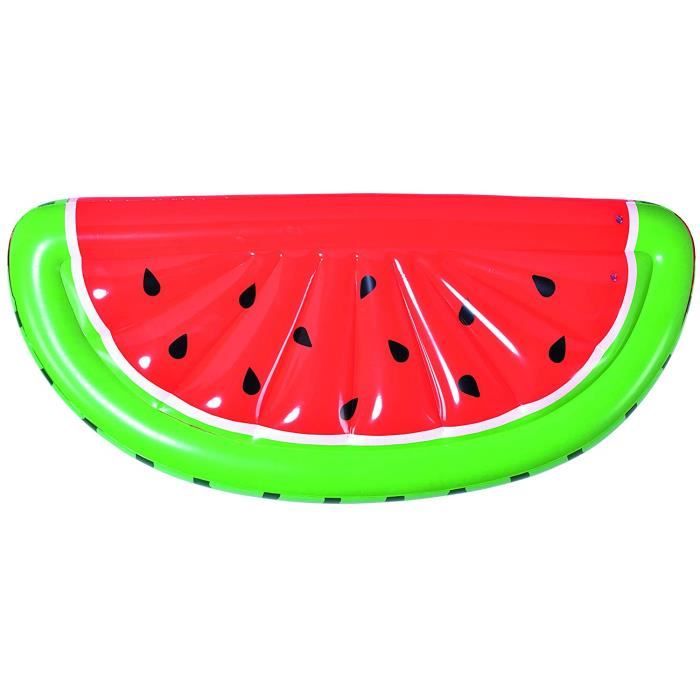 Bouée gonflable- Matelas gonflable demi Pastèque géante 176cmx80cmx20cm
(69.5"x31.5"x8")