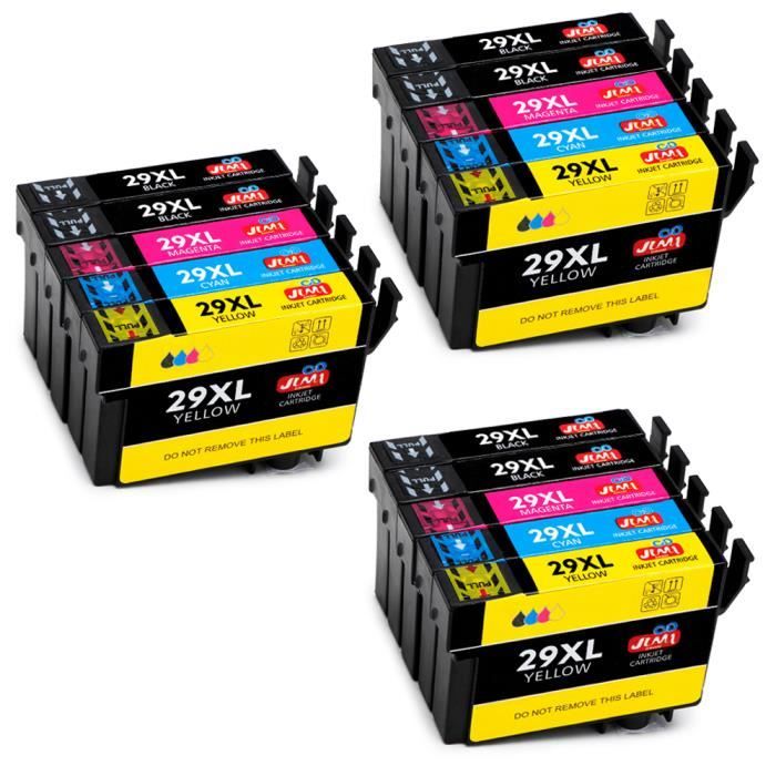 15 Cartouches encre Epson 29 XL 29XL compatible pour Epson XP-342 XP-345 XP-445 Epson XP-352 XP-255 XP-245 Epson XP-452 XP-455