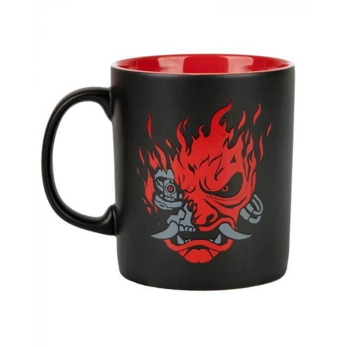 tasse Cyberpunk 2077 Samurai Logo,Fabriqué en céramique. Capacité d'environ 350ml.