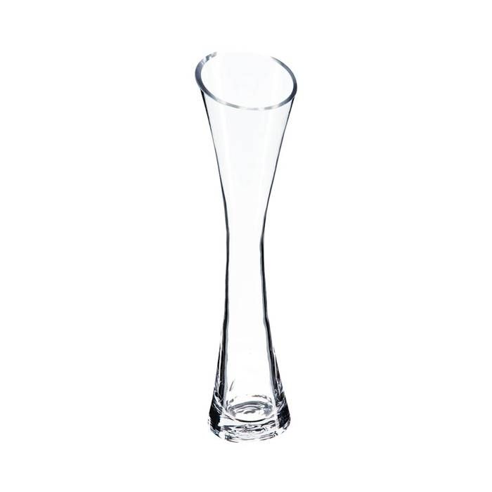 Vase soliflore - Non spécifié - Réf 7347300210 - Verre - 30 cm - Blanc