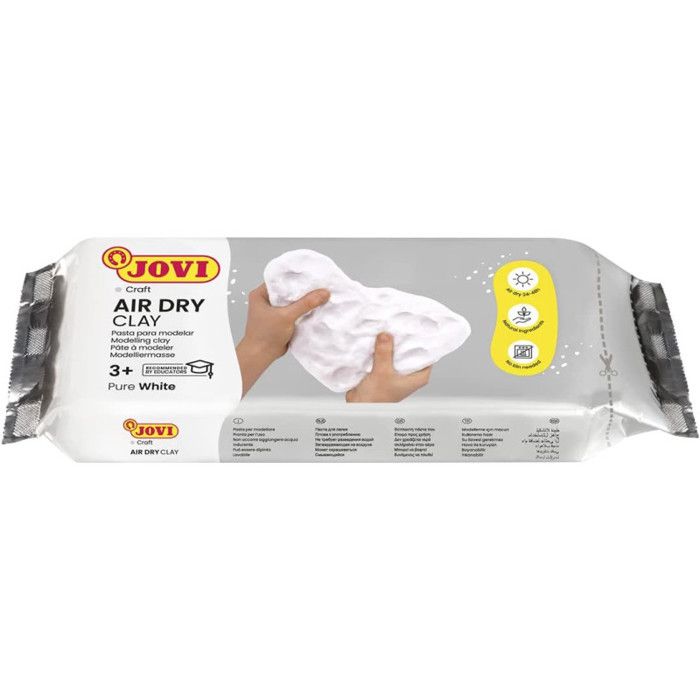 Jovi 10539 Pâte Modeler Autodurcissante a l'air Pain de 500g Vert - 086-85000