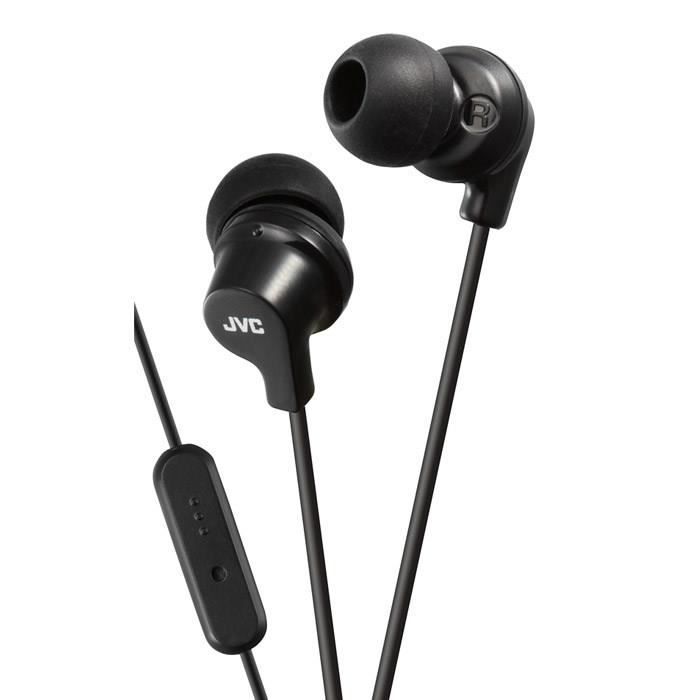 JVC HA FR15 B - Ecouteurs intra avec télécommande noir