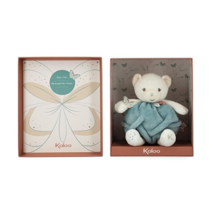 Plume Ours vert 23 cm Bulle d'Amour