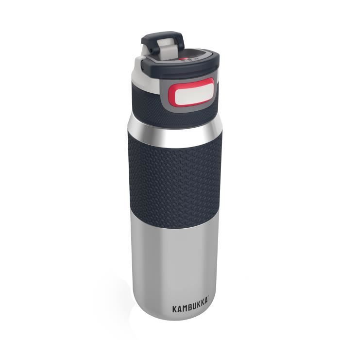 KAMBUKKA Bouteille Isotherme en Acier Inoxydable (750ml) - Thermos Etanche: Technologie Snapclean®  - ELTON Stainless Steel