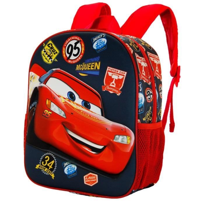Cars 3 Winner Sac à dos 3D Petit, One Size Rouge
