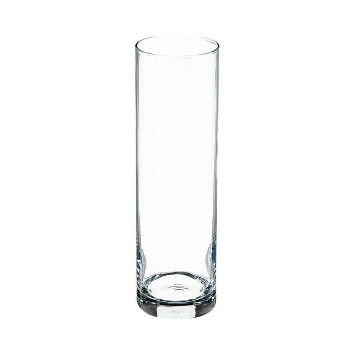 Paris Prix - Vase Flora Transparent 26cm cylindrique