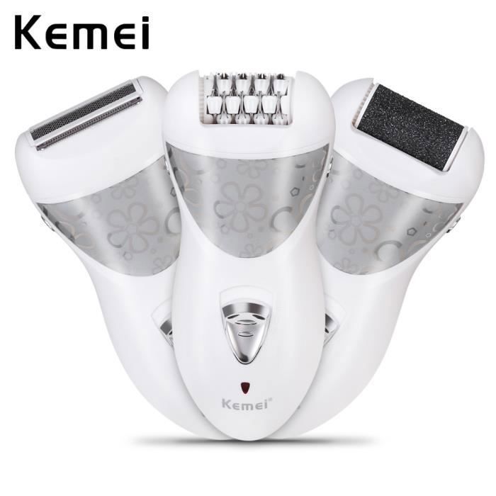 Kemei KM - 505 3 en 1 épilateur électrique Shaver Hair Remover