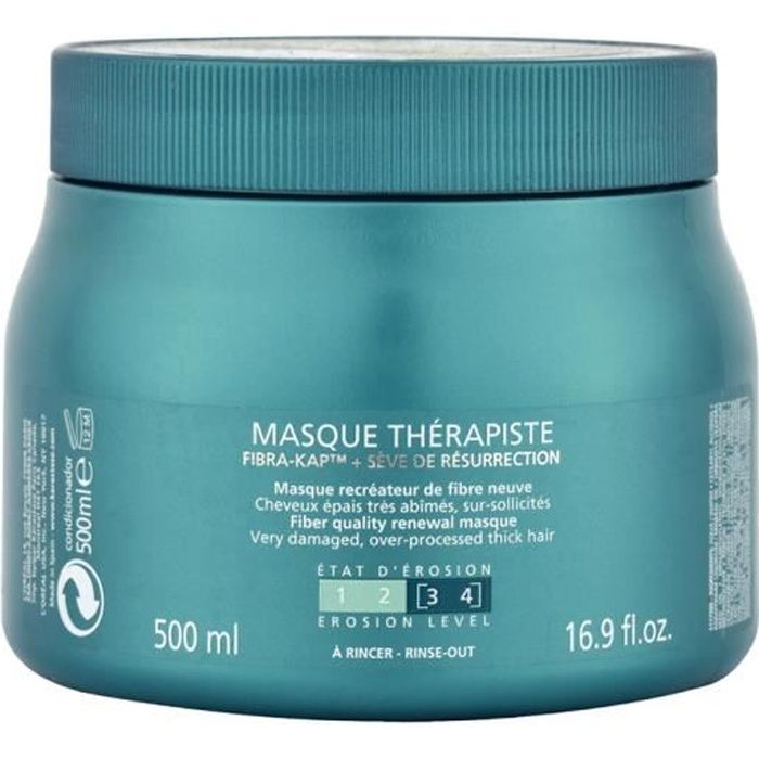 Revitalisants et masques capillaires Kerastase Kerastase Resistance Masque Therapiste 500ml