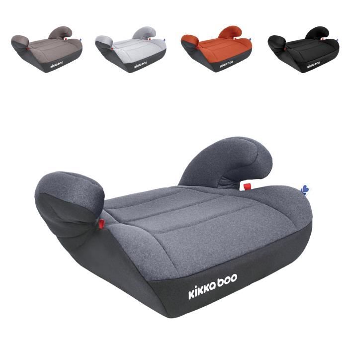 Kikkaboo siège enfant Standy groupe 2/3 (15-36 kg) rehausseur, booster, accoudoir [gris foncé]