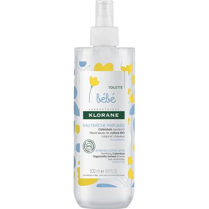 Klorane Bébé Eau Fraîche Parfumée 500ml