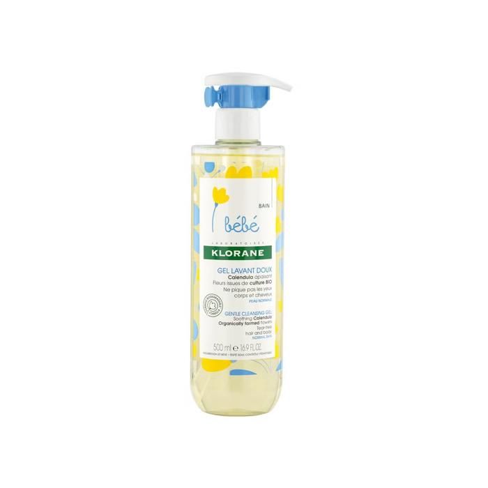 Klorane Bébé Calendula Gel Lavant Doux 500ml