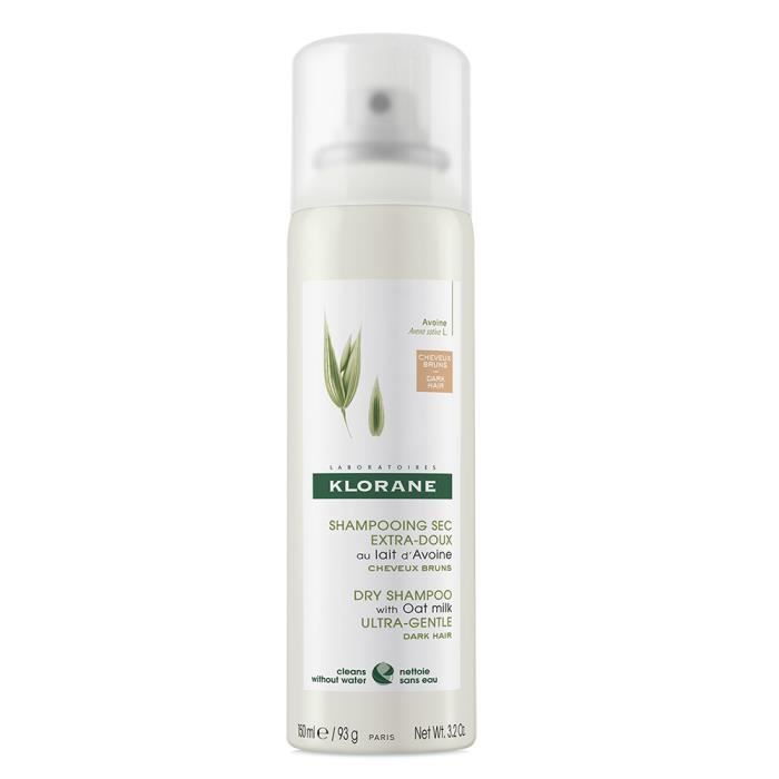 Klorane Lait d'Avoine Shampooing Sec Cheveux Bruns 150ml